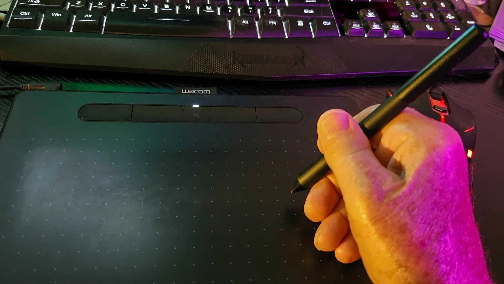 Custom editing by hand with Wacom pen and pad. Mike at Four Six Photography, central Indiana.